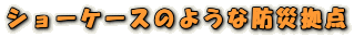 �V���[�P�[�X�̂悤�Ȗh�Ћ��_
